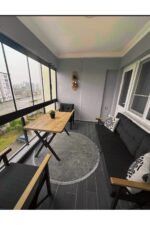 GÜL KONSEPT 3-1-1 MASALI (ANTRASİT GRİ) BAHÇE VE BALKON TAKIMLARI - Görsel 2