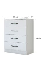 Metalia Gm 903 Kapadokya Aynasız Genç Odası Takımı - Görsel 6