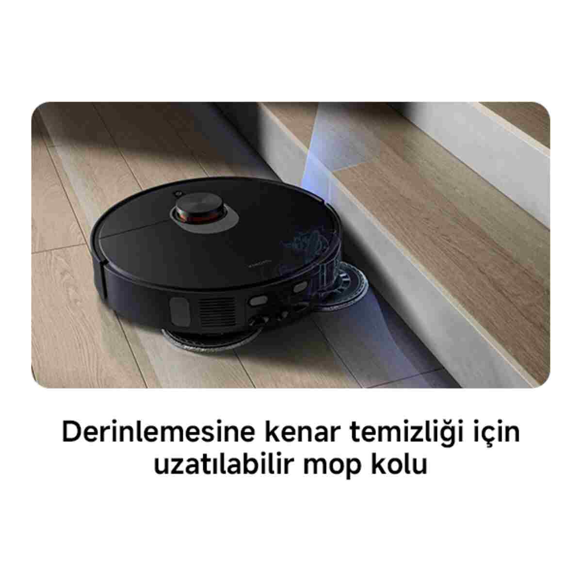 Robot Vacuum X20 Max Akıllı Robot Süpürge ve Mop - 8000Pa Siyah(Xiaomi Türkiye Garantili) - Görsel 14
