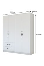 Metalia Gm 903 Kapadokya Aynasız Genç Odası Takımı - Görsel 4