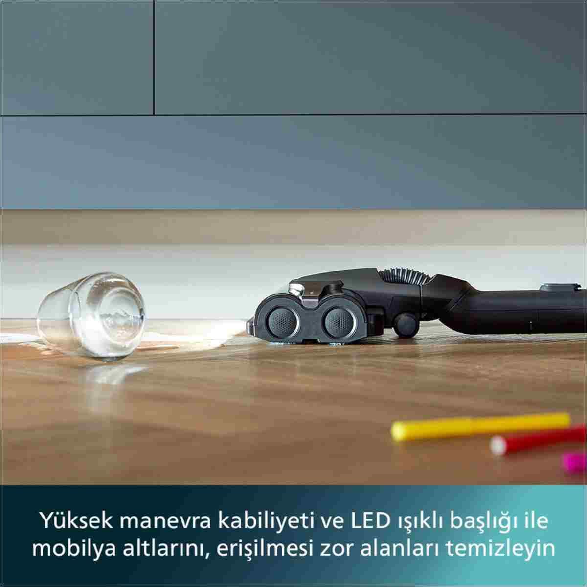 Philips 9000 Serisi AquaTrio Islak&Kuru Süpürge, Otomatik Temizleme, AquaSpin, PowerCyclone Aqua, XW9463/11 - Görsel 16