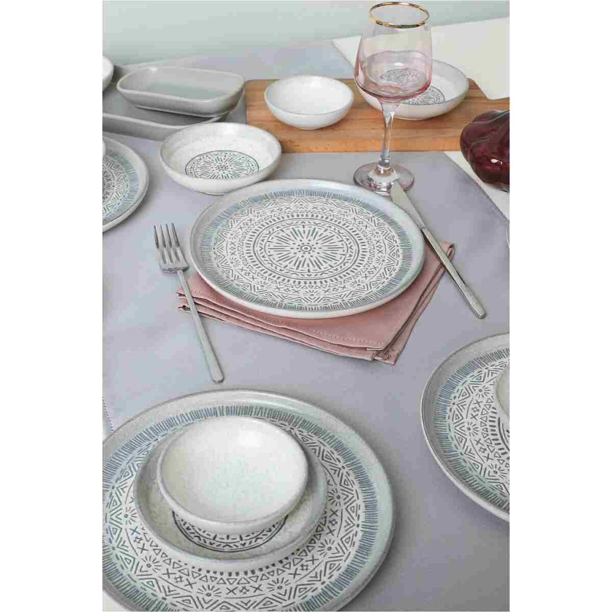 Keramika Stone Kahvaltı Takımı 18 Parça 6 Kişilik 21426-27 - Görsel 13