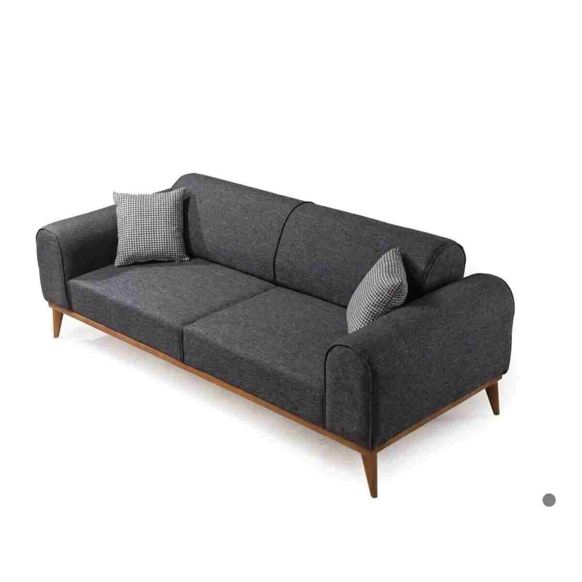 EDSY HOME Rupon 3+3+1+1 Koltuk Takımı Antrasit - Görsel 3