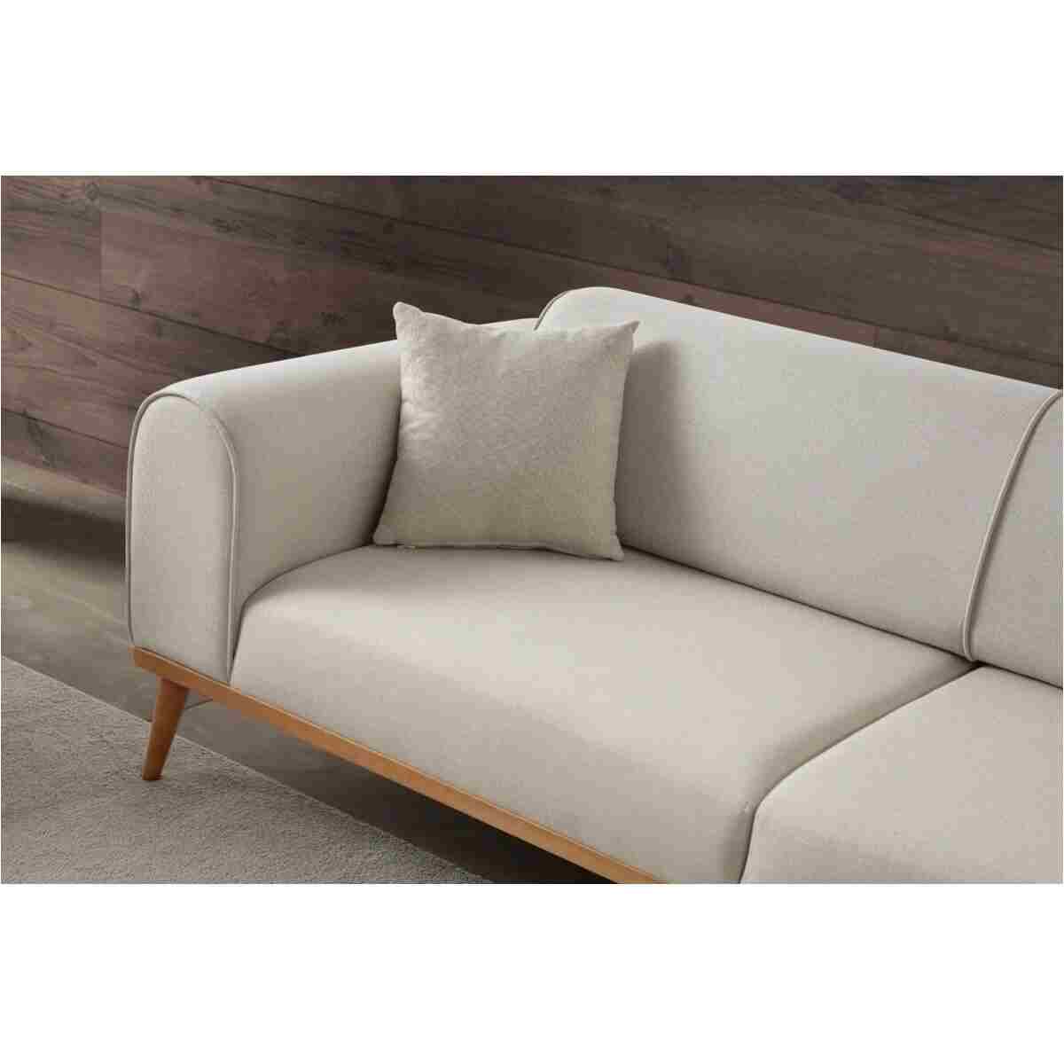 EDSY HOME Rebull 3+3+1+1 Koltuk Takımı Bej Renk - Görsel 7