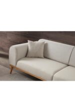 EDSY HOME Rebull 3+3+1+1 Koltuk Takımı Bej Renk - Görsel 7
