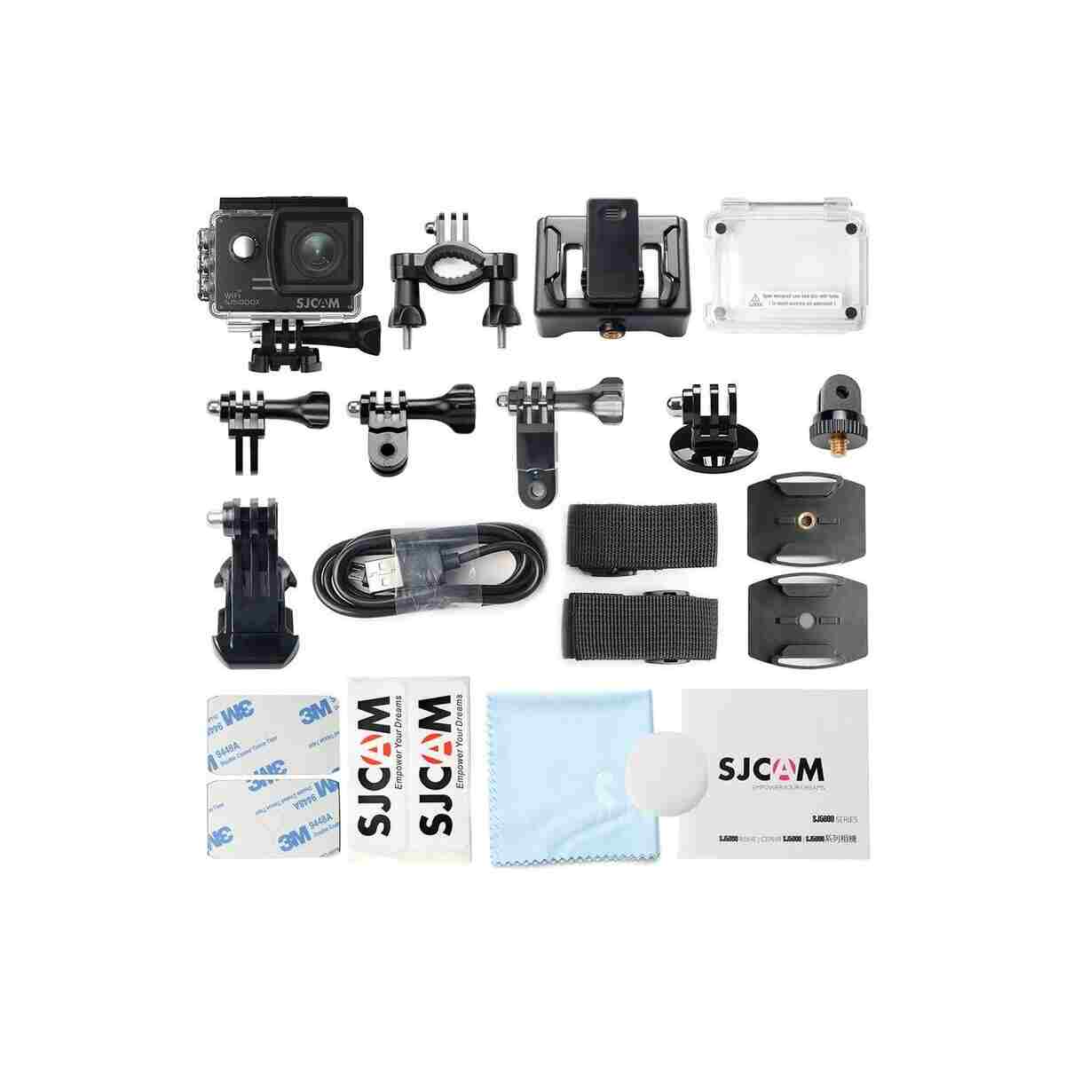 SJCAM Sj5000x Elite Aksiyon Kamerası Siyah - Görsel 10