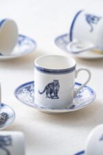 ACAR Pars 6 Kişilik Kahve Fincanı Takımı - 90 ml - Görsel 10