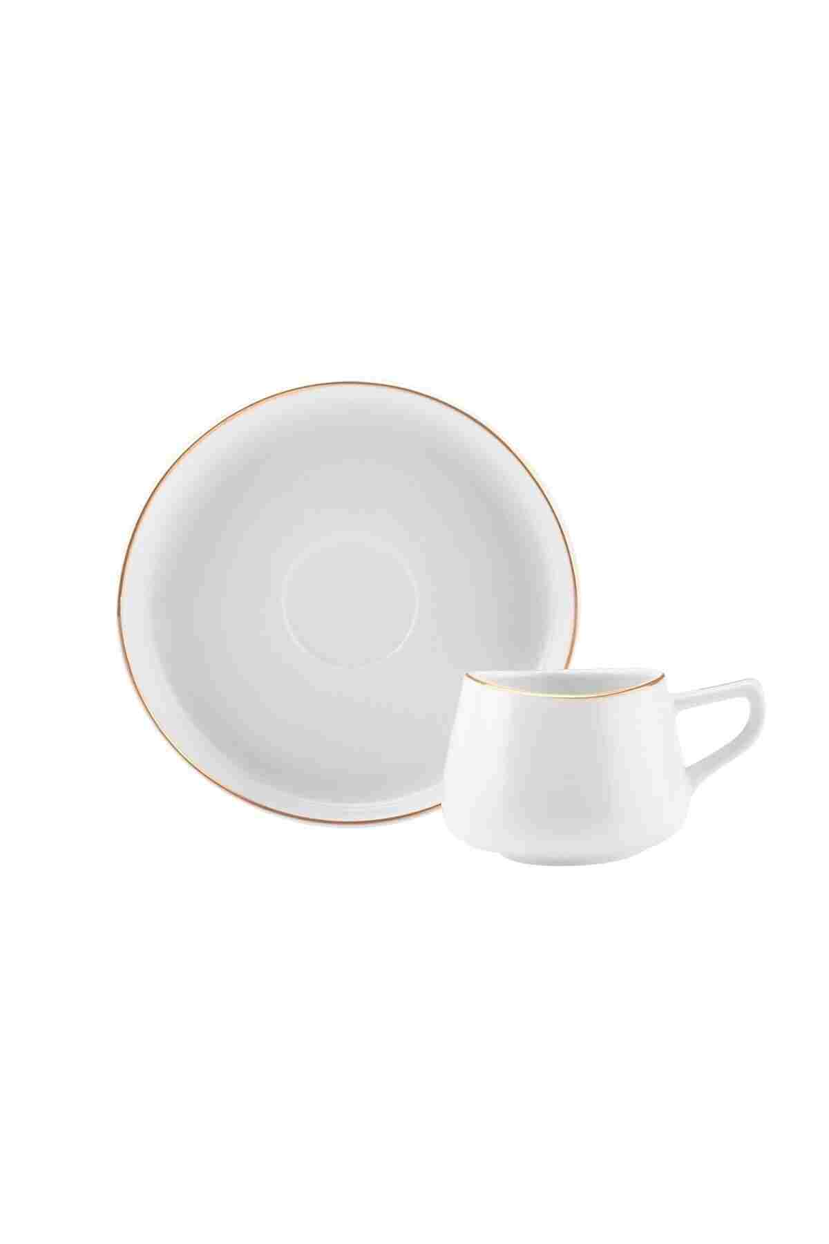 Karaca Hole 6 Kişilik Kahve Fincan Takımı 80 ml Gold - Görsel 15
