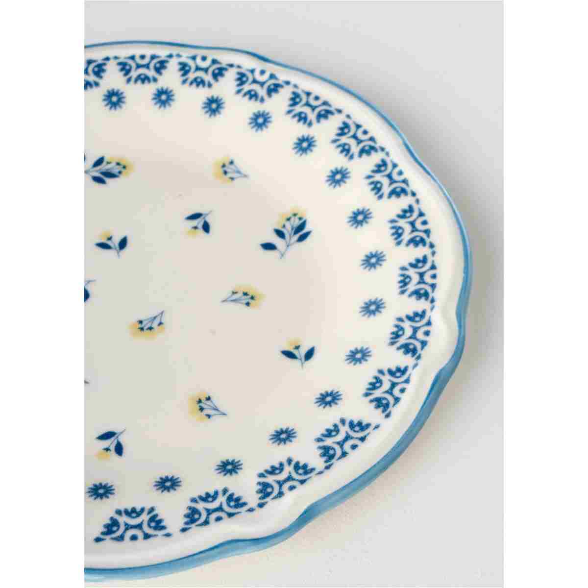 Bella Maison Mabel Stoneware 24 Parça 6 Kişilik Yemek Takımı Mavi - Görsel 7