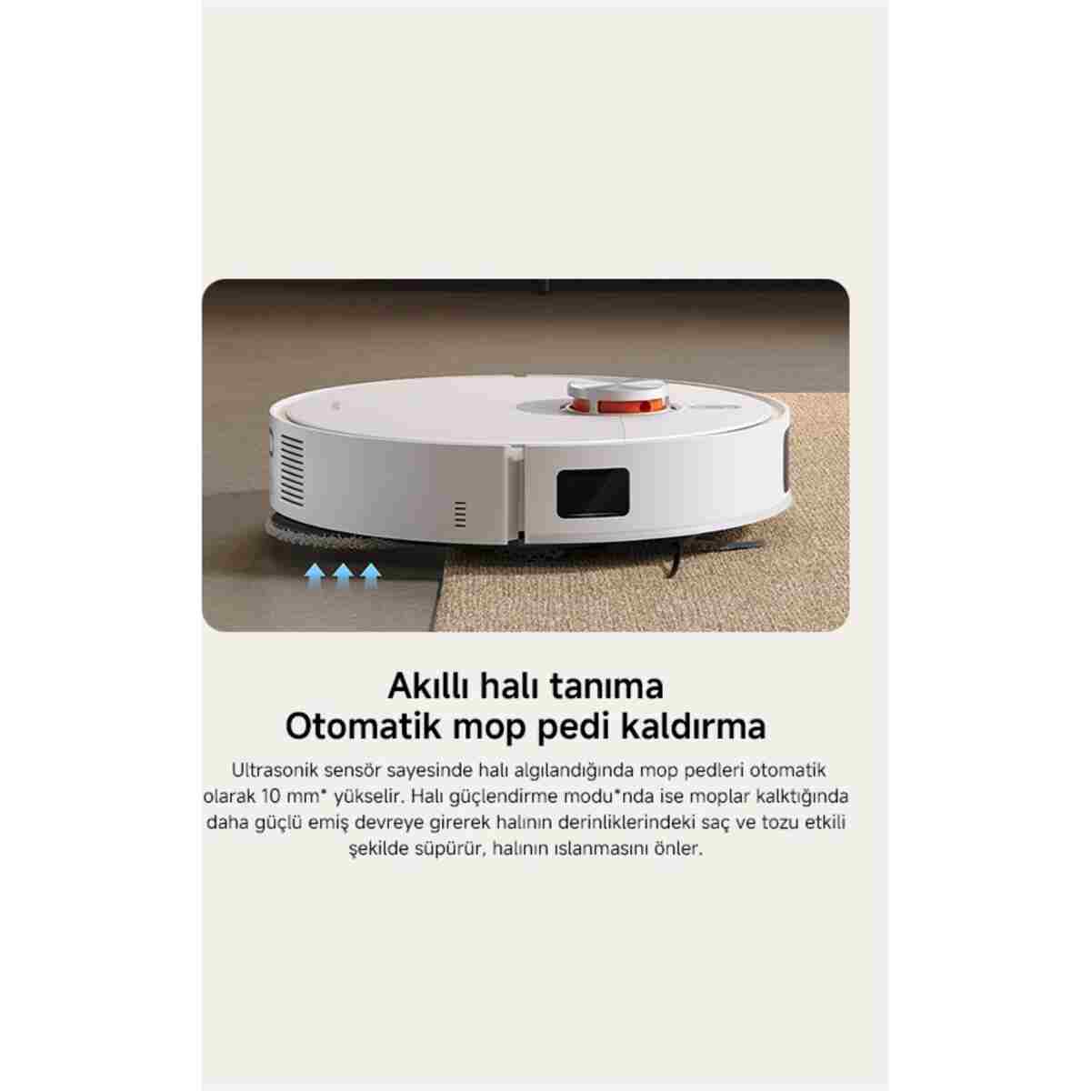 Xiaomi Robot Vacuum X20 Pro Akıllı Robot Süpürge + Mop (Türkiye Garantili) - Görsel 25