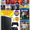 Galaktikos Tech Siyah Renk Playstation 4 Ps4 Slim Kasa 1 TB HDD 13 Oyunlu Ürün 2 Adet V2 Kol (12.02V) 12 Ay Garanti