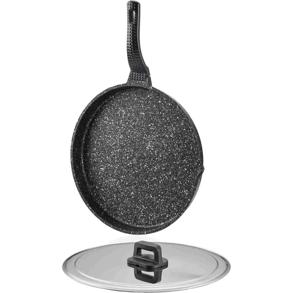 Taç Döküm Granit Balık Tavası 34 Cm - Görsel 15