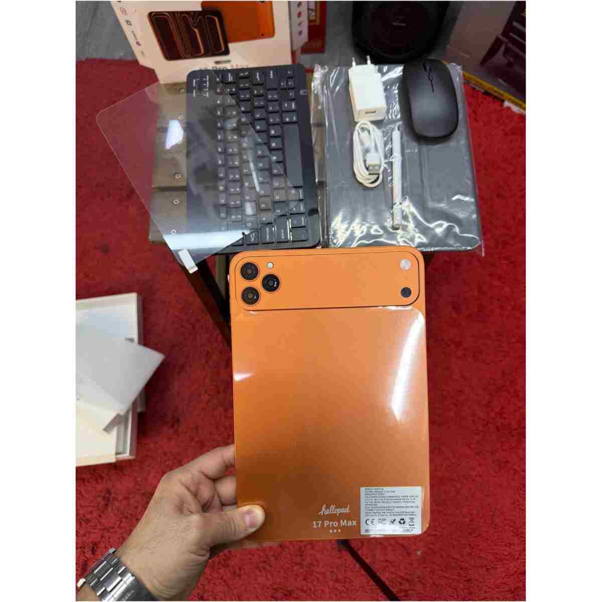 asfteknoloji 17 ProMax Sim Kartlı Resmi BTK Kayıtlı Tablet+Klavye+Mous+Kılıf+Kalem Hediyeli - Görsel 3