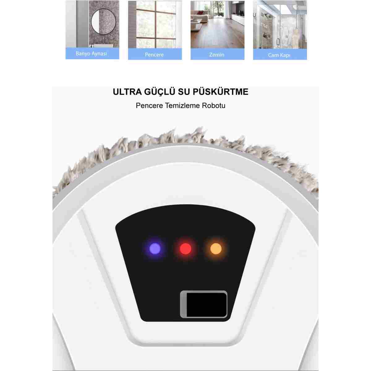 kochler Akıllı Cam Silme Robotu - Vakumlu Cam Silme - Cam Temizleme Robotu - Görsel 9