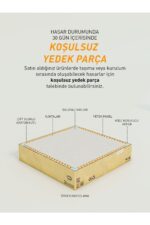 MONTENERO Şifonyer Parlak Beyaz 4 Çekmeceli Country Şifonyer Komodin Ahşap - Görsel 6