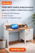 VENATTO Smart L Genç Odası (%100mdf) - Görsel 13