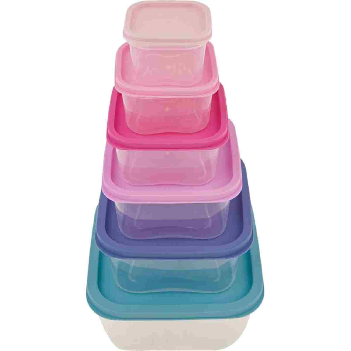 Karaca Dora Purple 6 Parça Saklama Kabı - Görsel 5