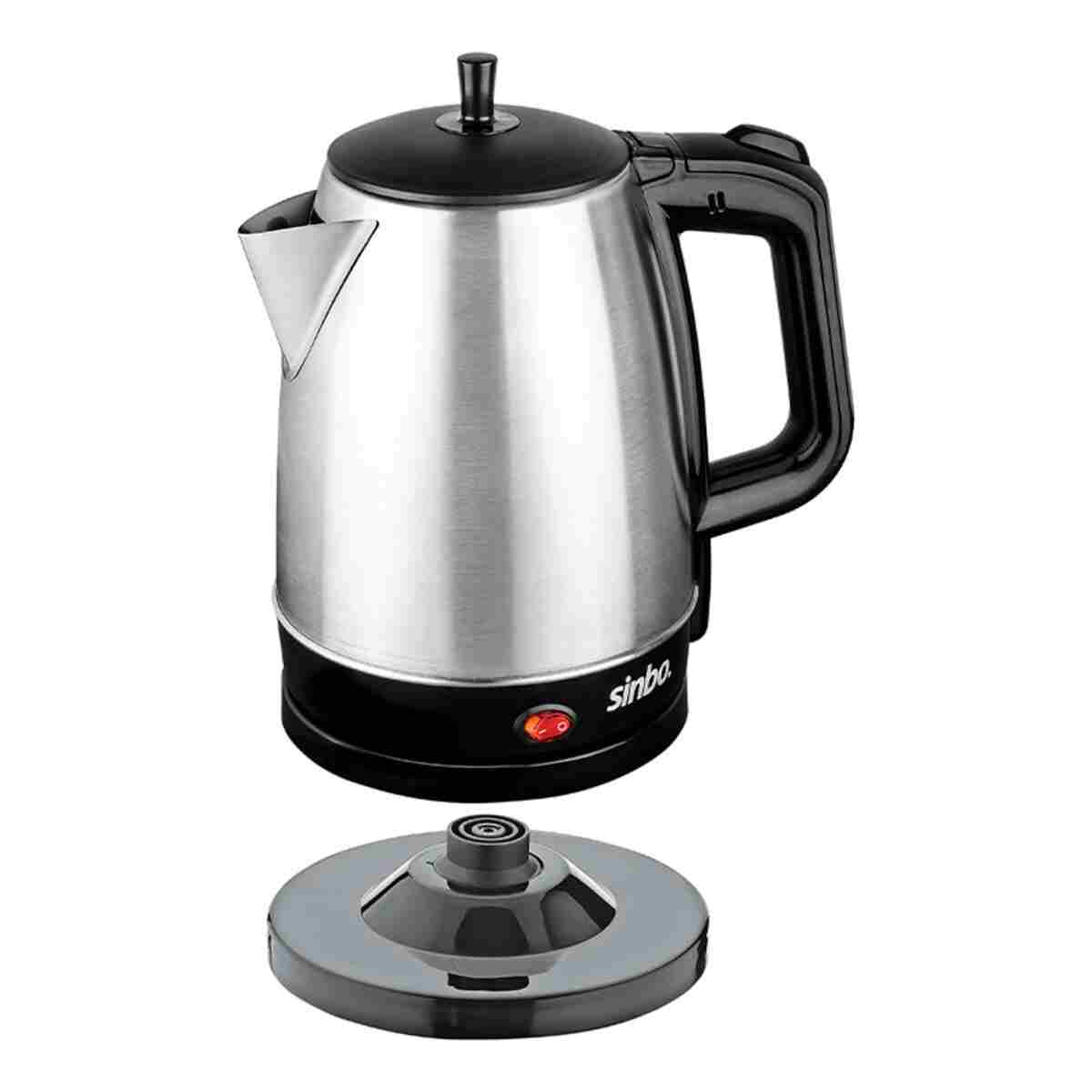 Sinbo STM-5827 2’si 1 Arada Paslanmaz Çelik Çay Makinesi ve Su Isıtıcı Kettle - Görsel 8