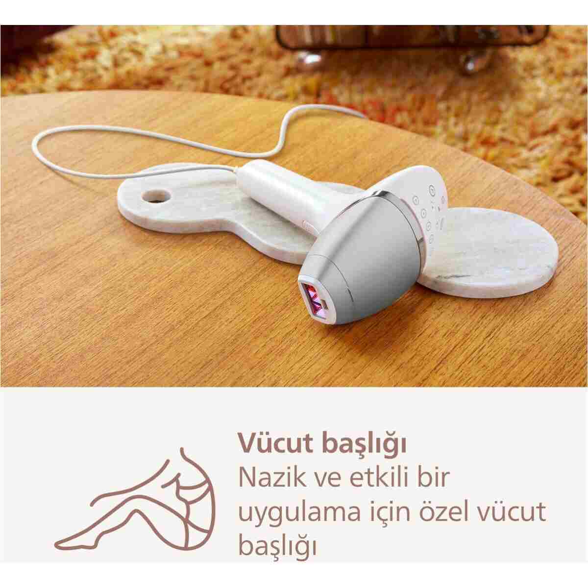 Philips Lumea 8000 Serisi BRI940/00 IPL Tüy Alma, Vücut için 1 Başlık, Çanta - Görsel 8