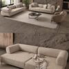 indes home Mokka 3+3+1 Koltuk Takımı Krem Renk