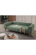 EDSY HOME Armoni 3+3+1 Koltuk Takımı Yeşil - Görsel 4