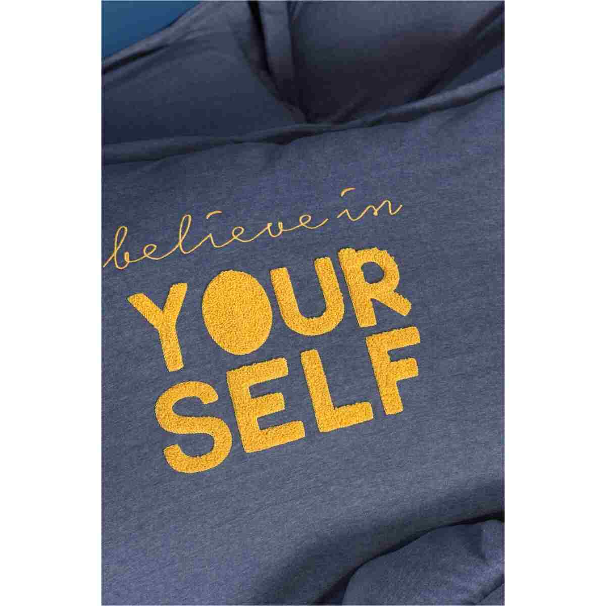 Karaca Home Motto Cotton Comfort Çift Kişilik Indigo - Görsel 3