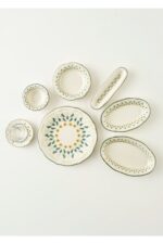 Bella Maison Adelina Stoneware 26 Parça 6 Kişilik Kahvaltı Takımı Yeşil - Görsel 7