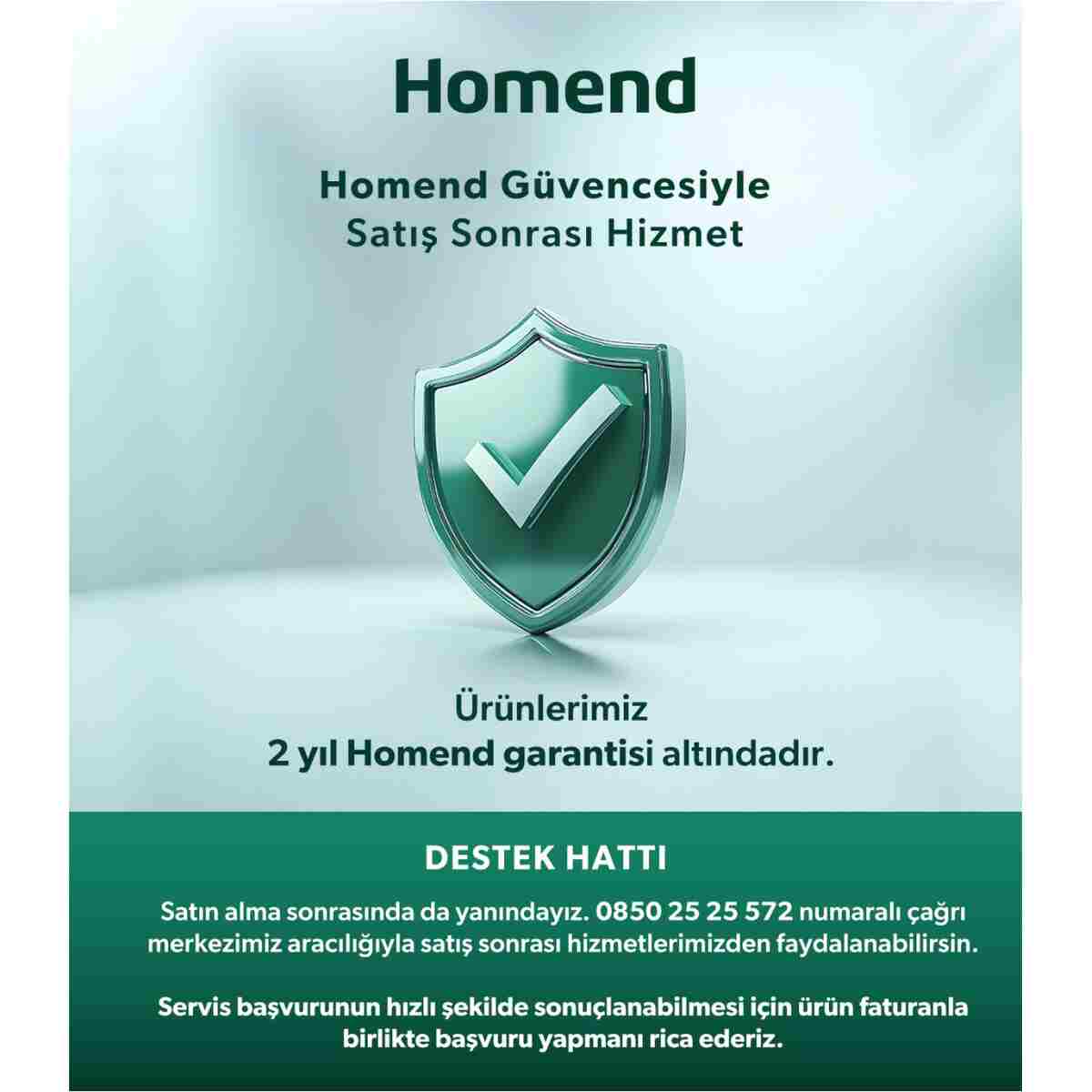 HOMEND Royaltea 1728h Çay Makinesi Inox - Görsel 8
