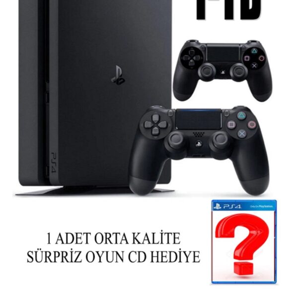 ATS Sony Ps4 1 Tb Slim Kasa 2 Adet Sıfır V2 Kol Teşhir Ürün 12 Ay Garanti