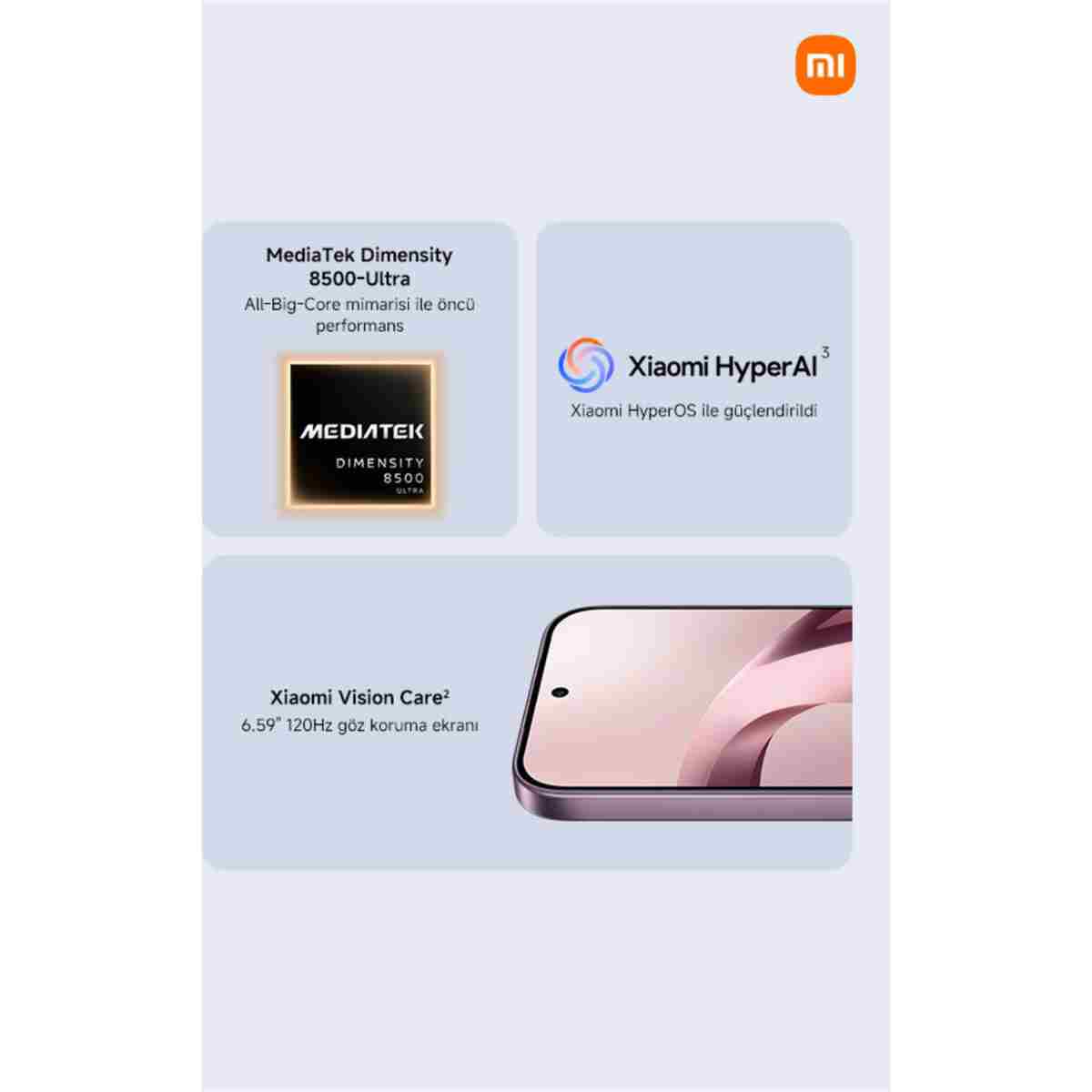 17T 12G+512G Siyah (Xiaomi Türkiye Garantili) - Görsel 5
