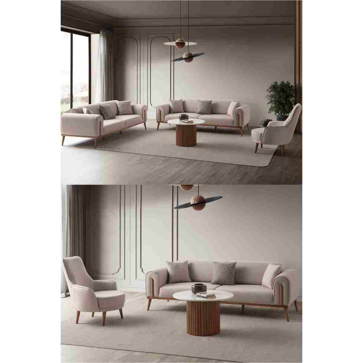 EDSY HOME Riva 3+3+1+1 Koltuk Takımı - Görsel 9