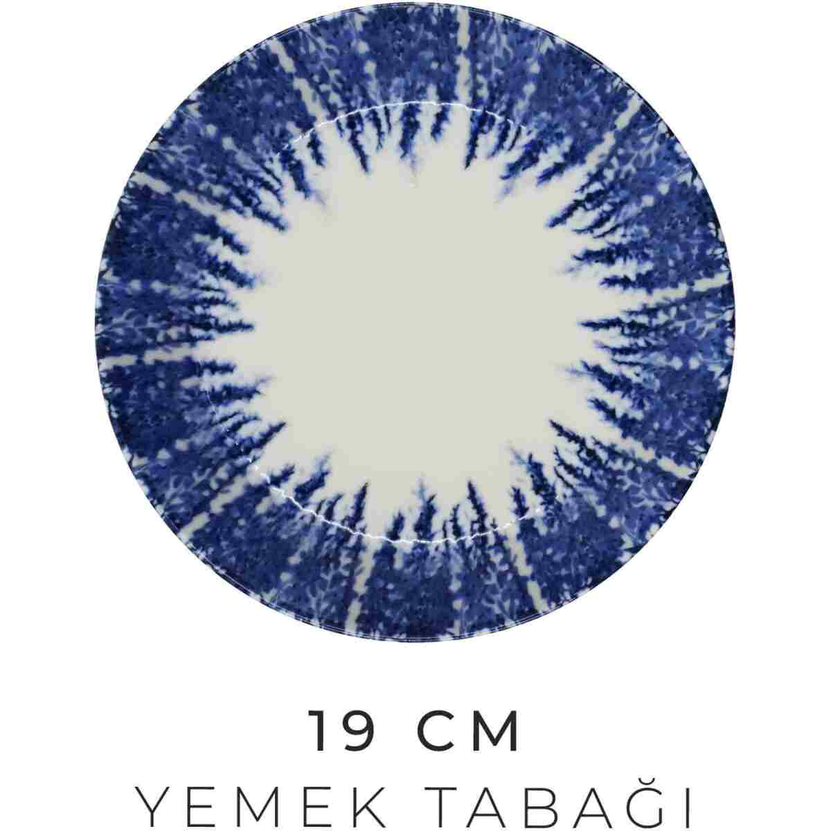 Kitchen Life 12 Parça 4 Kişilik StarBurst New Bone Porselen Yemek Takımı - Yemek Seti - Görsel 7
