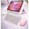 LENOVO Tab M10 4GB RAM 128 GB HAFIZA 10.1"İNCH GR TABLET+ŞEFFAF KILIF+PEMBE KLAVYE VE MOUSE+KALEM+BAŞLIK