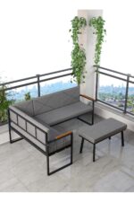 Mygusi Src Balkon, Bahçe, Cafe, Köşe Takımı - Görsel 2