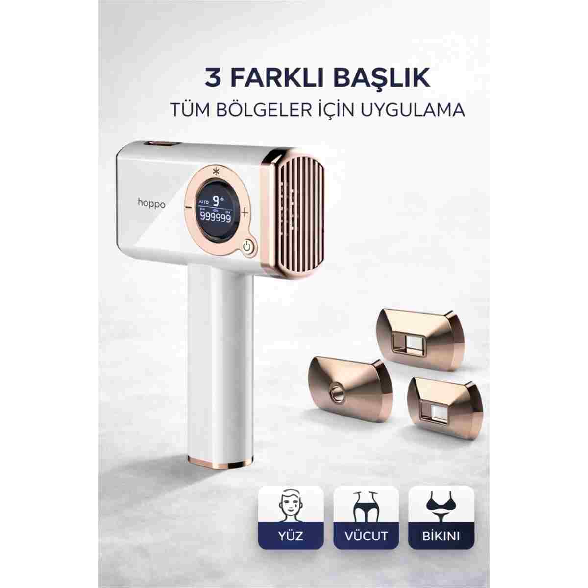 hoppo Ipl Buz Lazer Epilasyon Cihazı Plus 999.999 Flas Atım - Görsel 7