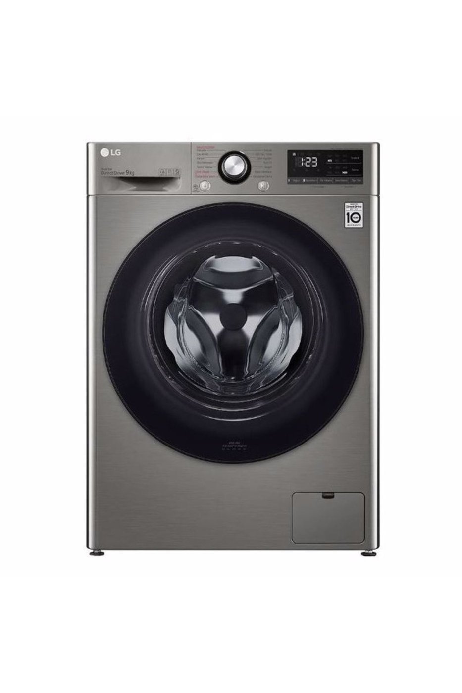 LG F4v3vywkpe 9 Kg 1400 Devir Gri Çamaşır Makinesi