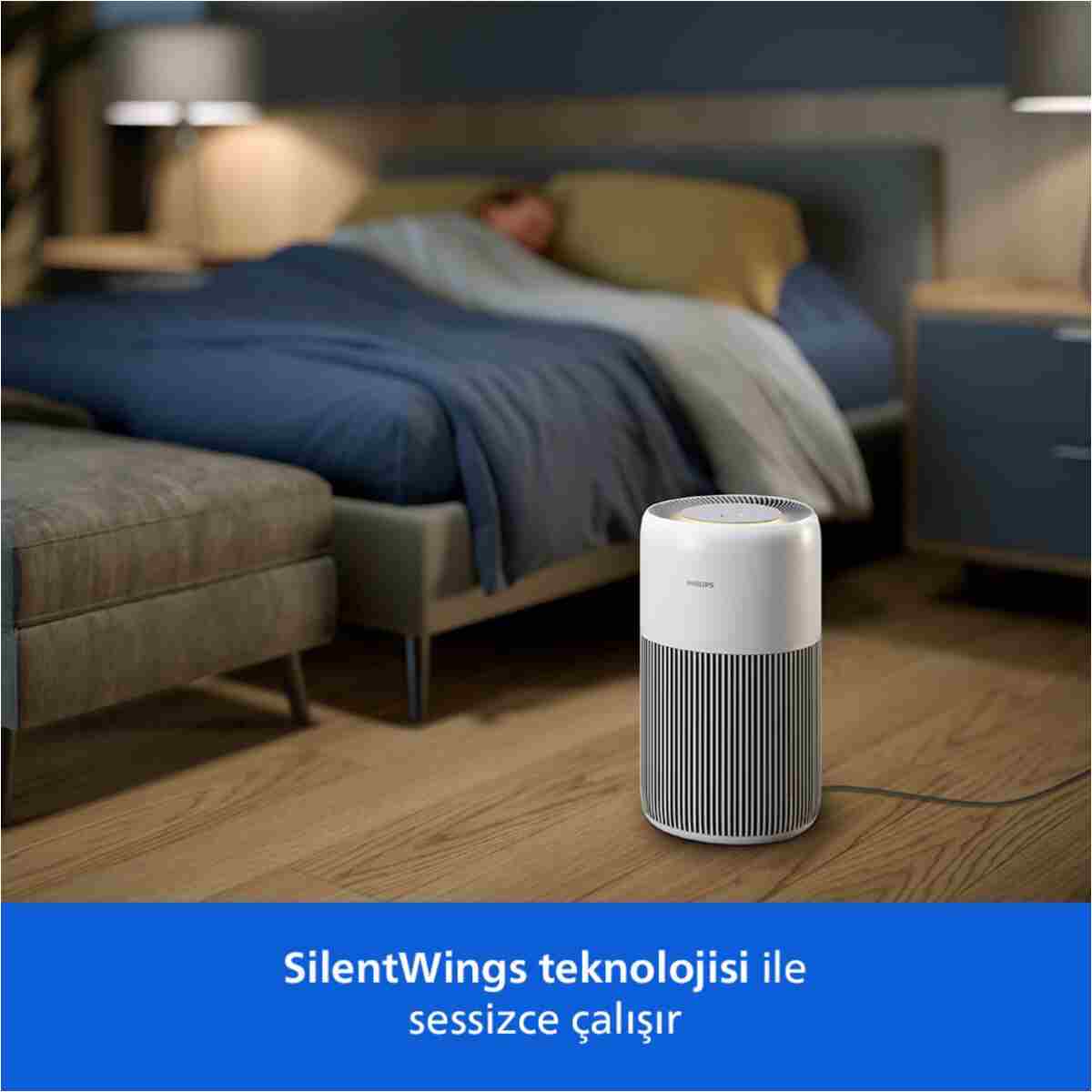 Philips 2200 Serisi Hava Temizleyici, HEPA NanoProtect, Ultra sessiz, Uzun ömürlü filtre (AC2220/10) - Görsel 3