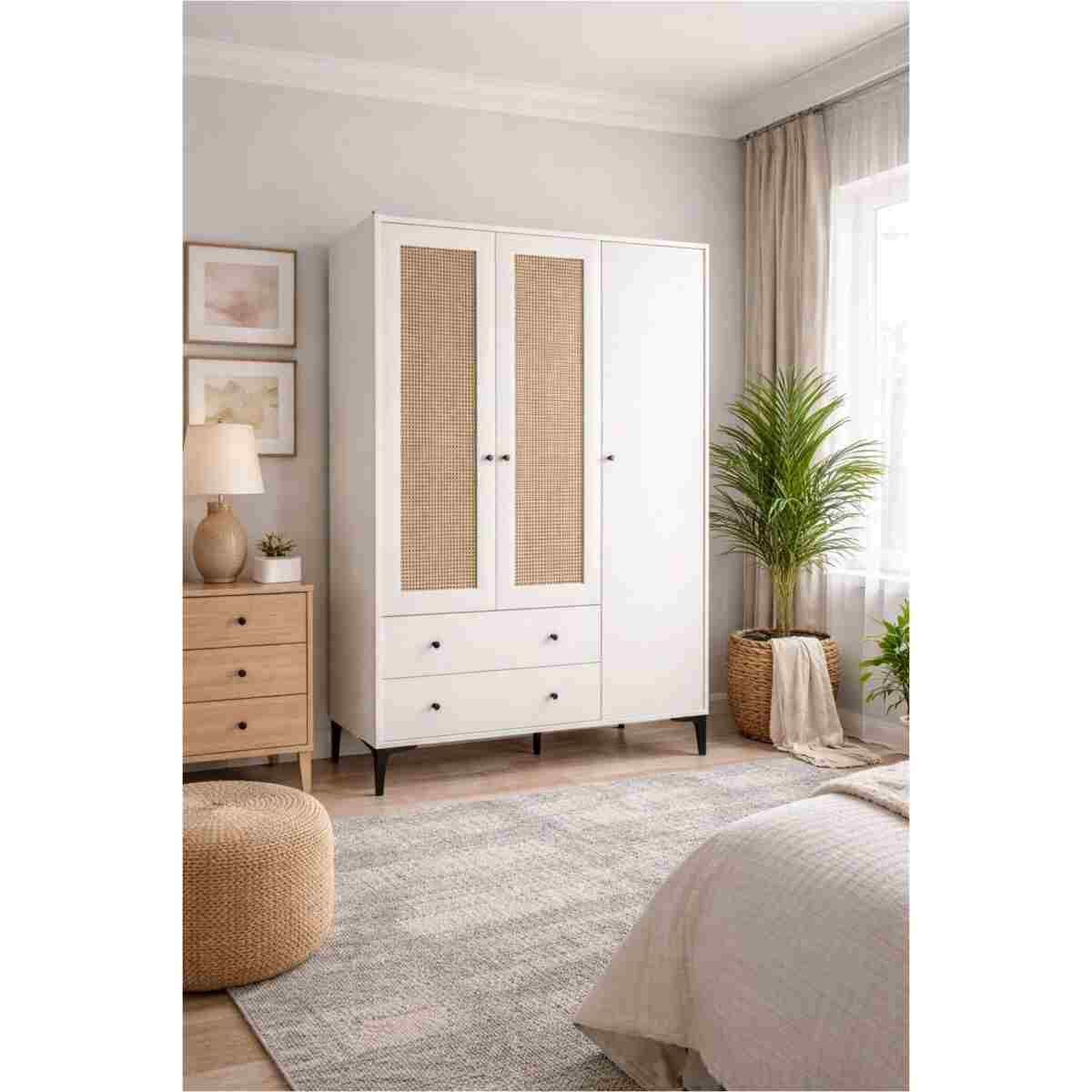 VENATTO Trio White L Genç Odası Takımı(%100mdf) - Görsel 9