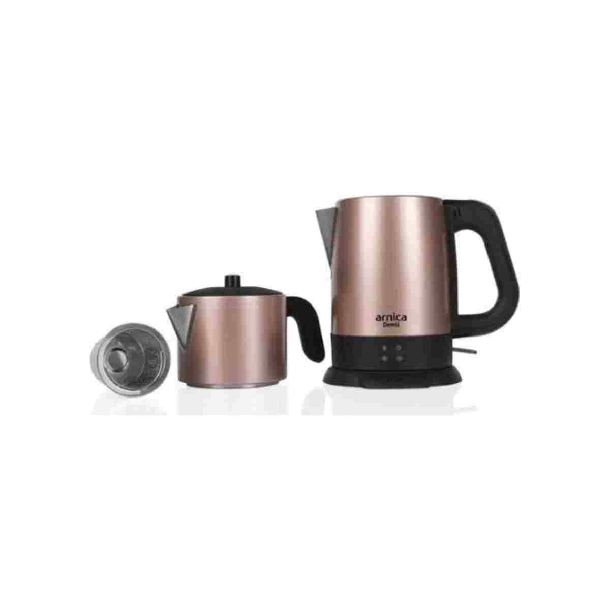 Arnica Demli Rose 1800 W Çelik Çay Makinesi IH33151 - Görsel 3