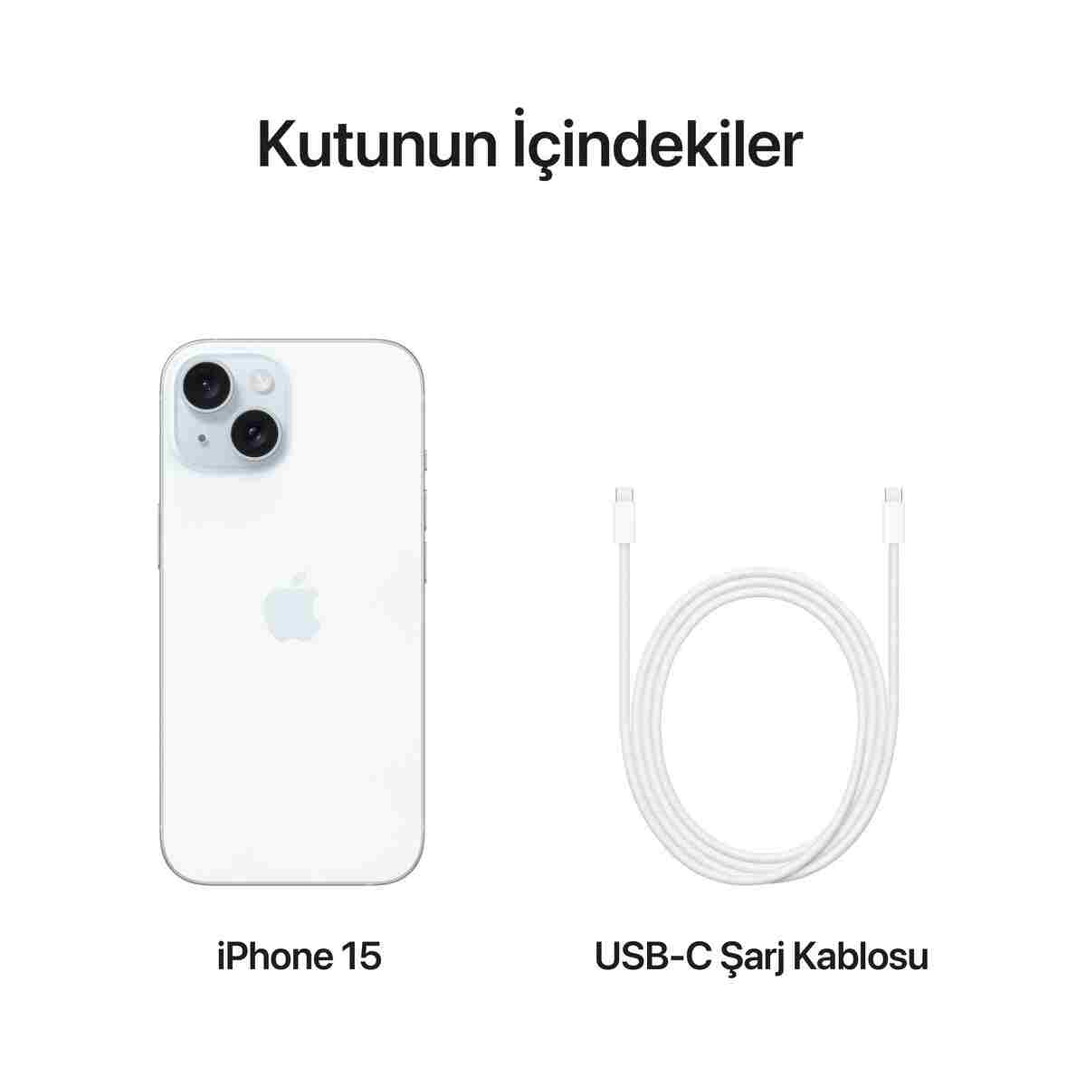 Apple iPhone 15 256 GB Mavi - Görsel 9