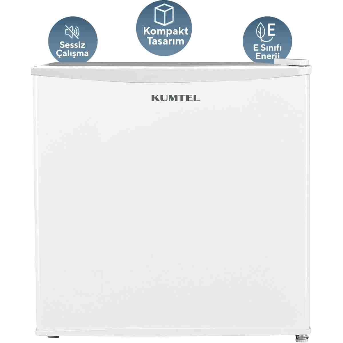 KUMTEL 31L Mini Dondurucu Silver HFR-50SL - Görsel 5