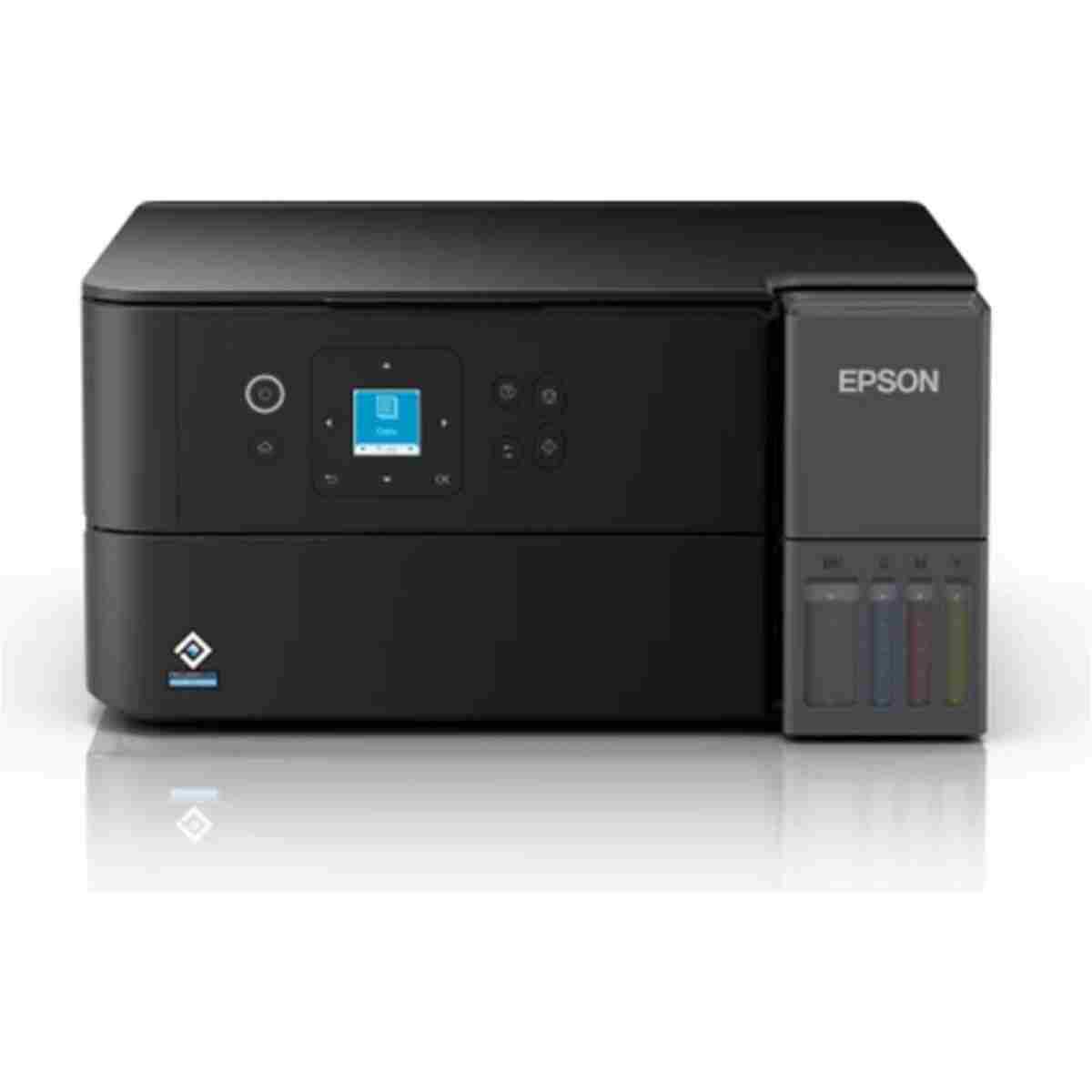 EPSON Renkli Tanklı Yazıcı Otomatik Çift Taraflı Baskı Wi-Fi Wi-Fi Direct USB Bağlantılı Mürekkep Püskürtmeli Çok Fonksiyonlu LCD Ekranlı AirPrint Destekli Ev ve Ofis Tipi Ekonomik Dupleks Yazıcı - Görsel 2