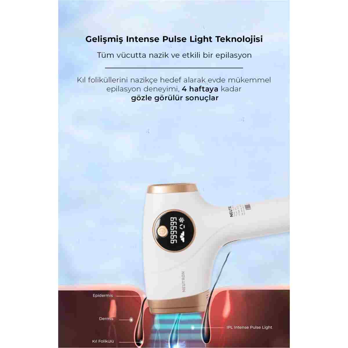 NEUTRON Viata IPL Epilasyon Cihazı - Görsel 3