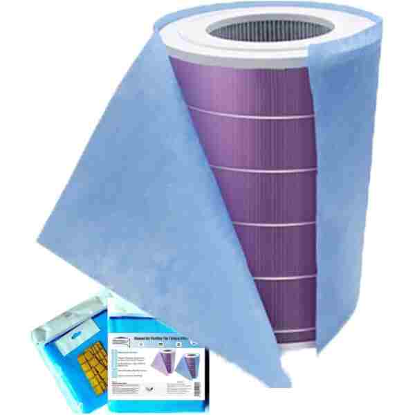 FilterHauz I Xiaomi Mi Air Purifier 4 Lite Için Toz Tutucu Filtre 6 Adet