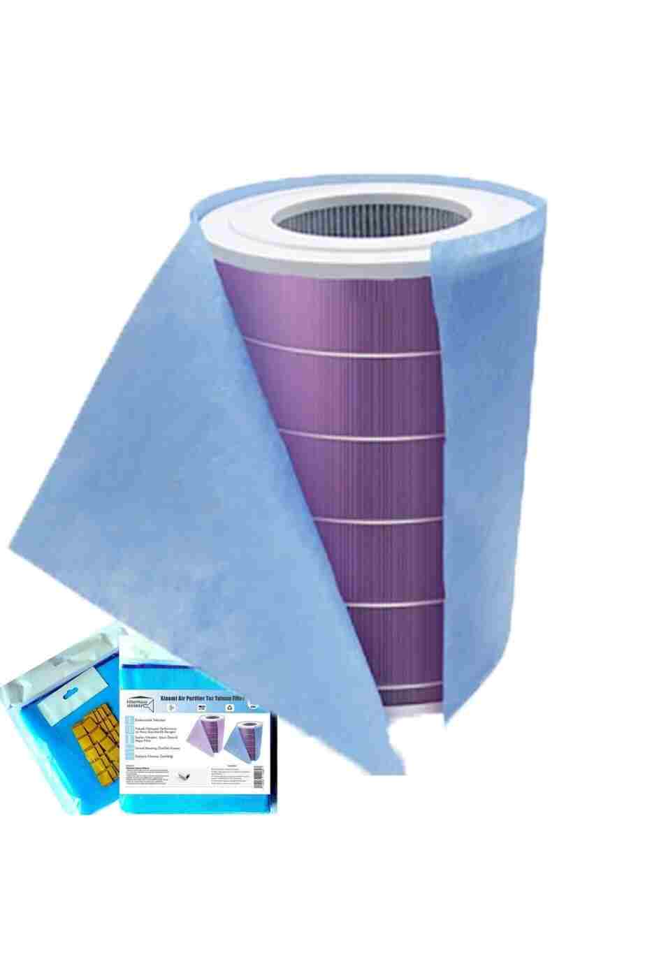8be21bc49e26eff636027b64a3dbf413 FilterHauz I Xiaomi Mi Air Purifier 4 Lite Için Toz Tutucu Filtre 6 Adet - Görsel 1