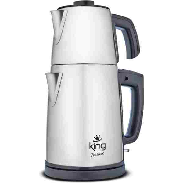 King TEALUXE KCM334 ÇELİK ÇAY MAKİNESİ