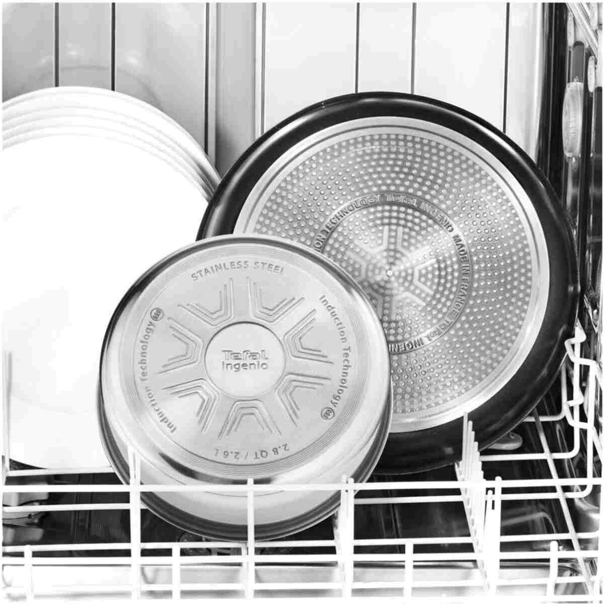 TEFAL Ingenio UnlimitedOne 6X Büyük Tava Tencere Seti - 12 Parça - Görsel 12