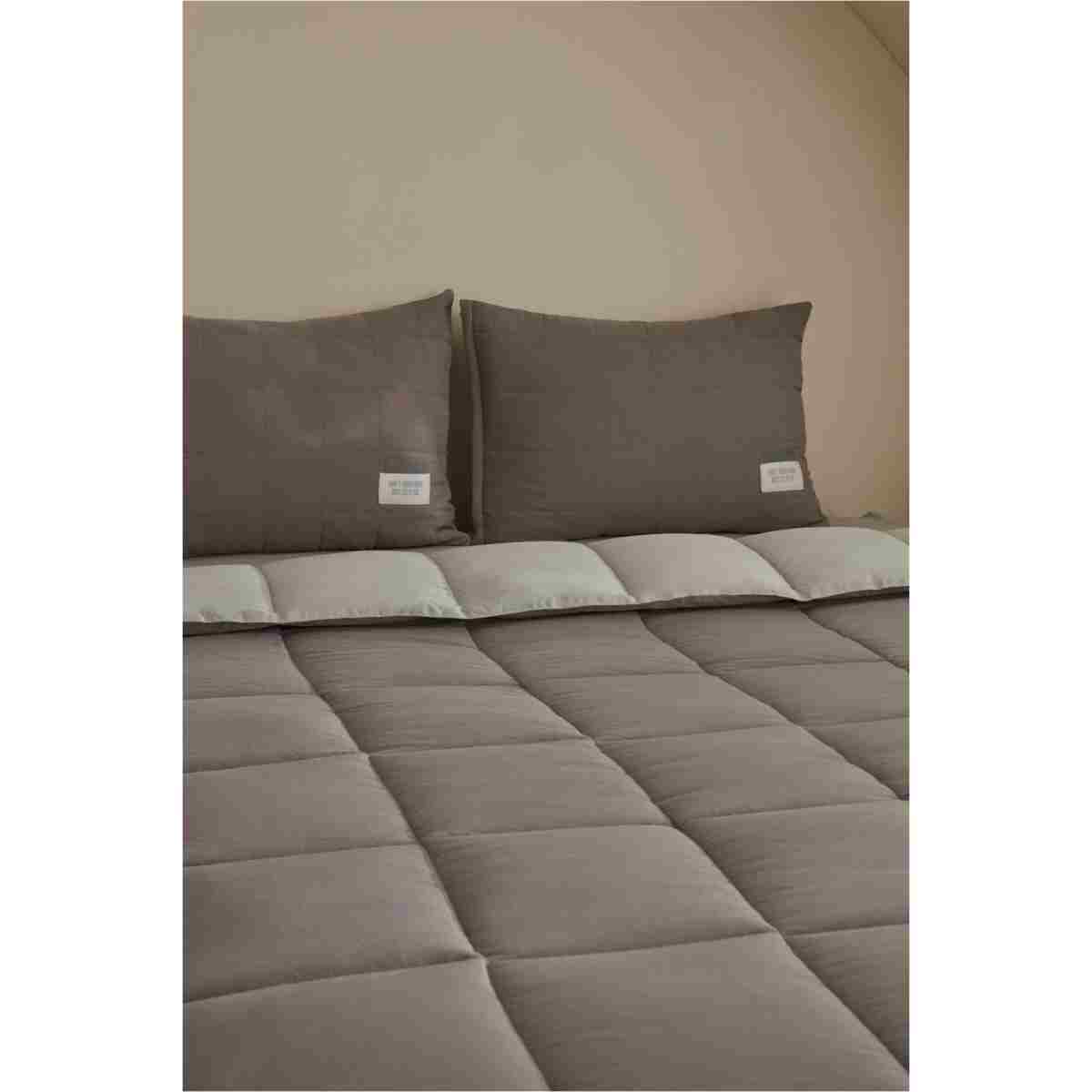 Karaca Home Relax Çift Kişilik Comfort Set/uyku Seti Gri - Görsel 11