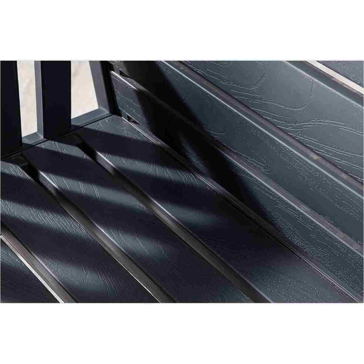 Modalife Lara Home Minderli 3 1 1 S Bahçe Takımı-antrasit - Görsel 5