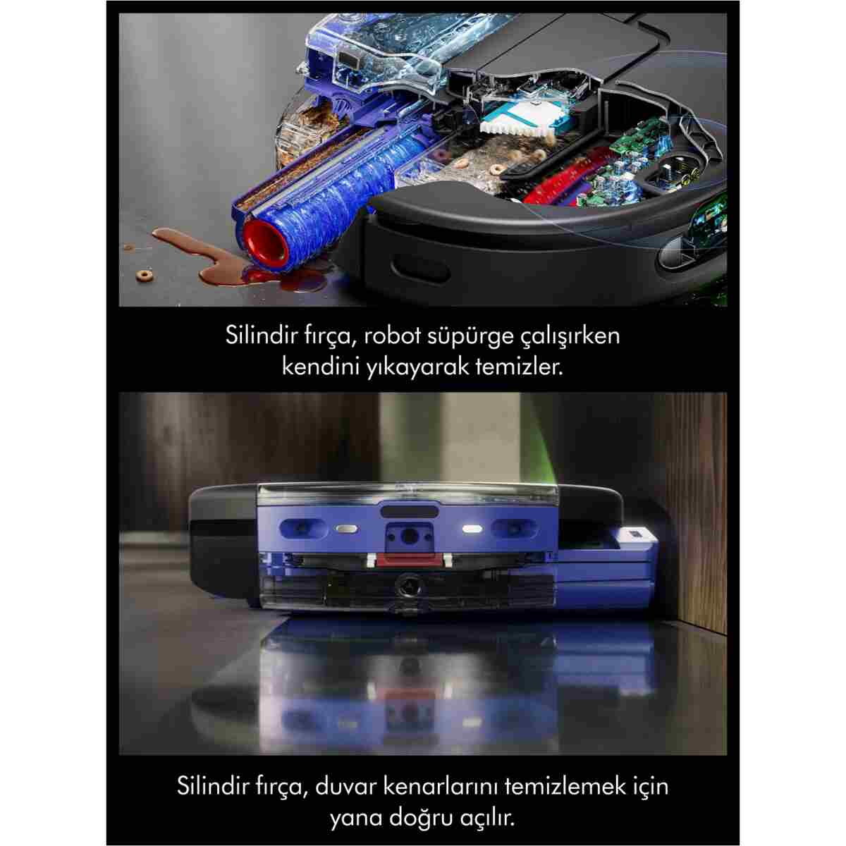DYSON Spot+Scrub™ Ai ıslak ve kuru temizleme özellikli robot süpürge - Görsel 12